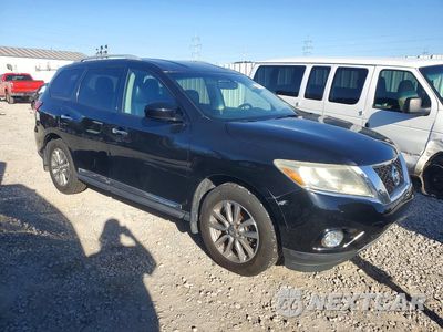 Czwarte zdjęcie samochodu z boku: 2014 NISSAN PATHFINDER SL VIN:5N1AR2MNXEC701786 - miniatura
