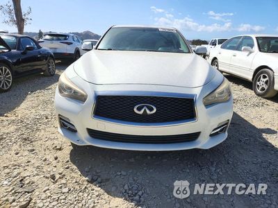 Piąte zdjęcie samochodu w środku: 2014 INFINITI Q50 PREMIUM VIN:JN1BV7AP0EM684971 - miniatura