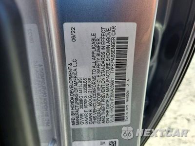 Zdjęcie 12 z 12 samochodu: 2022 HONDA ACCORD SPORT VIN:1HGCV1F36NA059661 - miniatura