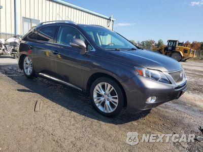 Czwarte zdjęcie samochodu z boku: 2010 LEXUS RX 450H VIN:JTJBC1BA9A2408527 - miniatura