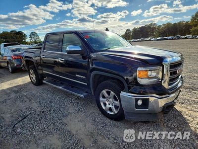 Czwarte zdjęcie samochodu z boku: 2015 GMC SIERRA K1500 SLT VIN:3GTU2VEC4FG182804 - miniatura
