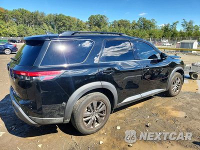 Trzecie zdjęcie samochodu z tyłu: 2022 NISSAN PATHFINDER SV VIN:5N1DR3BC2NC216787 - miniatura
