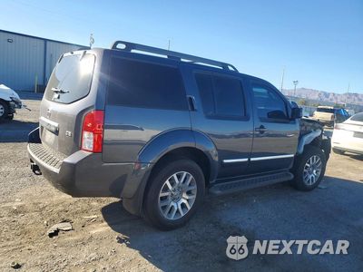 Trzecie zdjęcie samochodu z tyłu: 2010 NISSAN PATHFINDER S FE+ VIN:5N1AR1NN8AC620983 - miniatura