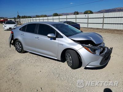 Czwarte zdjęcie samochodu z boku: 2021 TOYOTA COROLLA LE VIN:JTDEAMDE1MJ018846 - miniatura