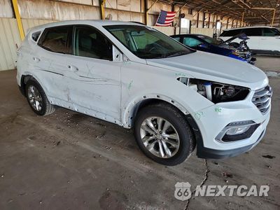 Czwarte zdjęcie samochodu z boku: 2017 HYUNDAI SANTA FE SPORT 2.0T VIN:5NMZU4LA9HH042198 - miniatura