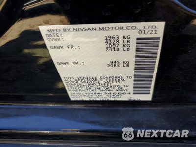 Zdjęcie 12 z 12 samochodu: 2021 NISSAN ALTIMA SV VIN:1N4BL4DV8MN346664 - miniatura