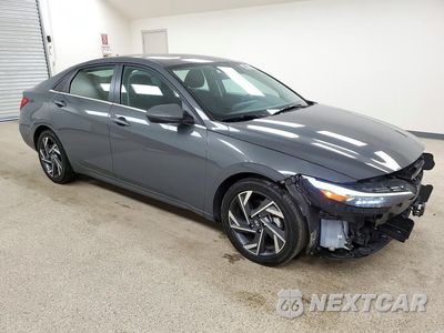 Czwarte zdjęcie samochodu z boku: 2025 HYUNDAI ELANTRA SEL VIN:KMHLS4DG5SU996280 - miniatura