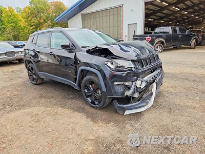 Czwarte zdjęcie samochodu z boku: 2021 JEEP COMPASS LATITUDE VIN:3C4NJDBB9MT509439 - miniatura