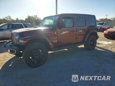 2021 JEEP WRANGLER UNLIMITED SAHARA 4XE 1C4JJXP64MW658458 - główne zdjęcie licytacji z USA - miniatura