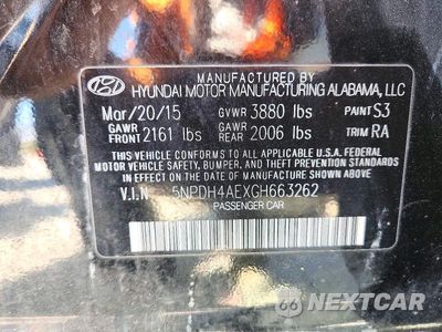 Zdjęcie 12 z 12 samochodu: 2016 HYUNDAI ELANTRA SE VIN:5NPDH4AEXGH663262 - miniatura