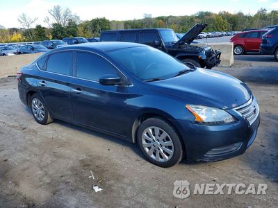 Czwarte zdjęcie samochodu z boku: 2013 NISSAN SENTRA S VIN:3N1AB7AP5DL612130 - miniatura