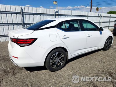 Trzecie zdjęcie samochodu z tyłu: 2021 NISSAN SENTRA SV VIN:3N1AB8CV9MY246385 - miniatura
