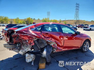 Trzecie zdjęcie samochodu z tyłu: 2019 HONDA CIVIC EX VIN:19XFC1F39KE010139 - miniatura