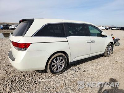Trzecie zdjęcie samochodu z tyłu: 2014 HONDA ODYSSEY EX VIN:5FNRL5H49EB067806 - miniatura