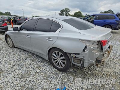 Drugie zdjęcie samochodu z przodu: 2015 INFINITI Q50 HYBRID PREMIUM VIN:JN1AV7AR7FM850398 - miniatura