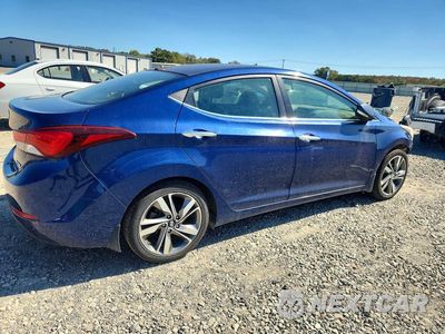 Trzecie zdjęcie samochodu z tyłu: 2016 HYUNDAI ELANTRA LIMITED VIN:5NPDH4AE3GH668190 - miniatura