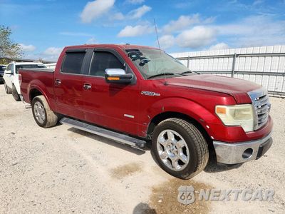 Czwarte zdjęcie samochodu z boku: 2013 FORD F150 SUPERCREW VIN:1FTFW1CT7DKE43938 - miniatura