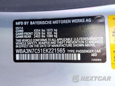 Zdjęcie 12 z 12 samochodu: 2014 BMW 428 I VIN:WBA3N7C51EK221565 - miniatura