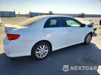 Trzecie zdjęcie samochodu z tyłu: 2009 TOYOTA COROLLA S VIN:1NXBU40E59Z120782 - miniatura