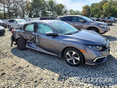 Czwarte zdjęcie samochodu z boku: 2020 HONDA CIVIC LX VIN:2HGFC2F66LH580512 - miniatura