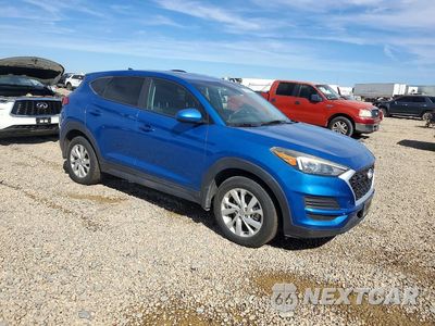 Czwarte zdjęcie samochodu z boku: 2019 HYUNDAI TUCSON SE VIN:KM8J23A41KU963644 - miniatura