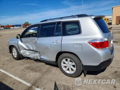 Drugie zdjęcie samochodu z przodu: 2013 TOYOTA HIGHLANDER SE VIN:5TDBK3EH8DS200243 - miniatura