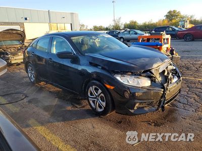 Czwarte zdjęcie samochodu z boku: 2017 HONDA CIVIC LX VIN:19XFC2F54HE031772 - miniatura