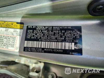 Zdjęcie 12 z 12 samochodu: 2005 TOYOTA CAMRY SE V6 VIN:4T1BA32K25U064137 - miniatura