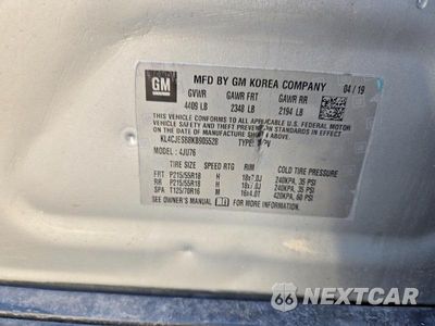 Zdjęcie 13 z 13 samochodu: 2019 BUICK ENCORE PREFERRED VIN:KL4CJESB8KB905528 - miniatura
