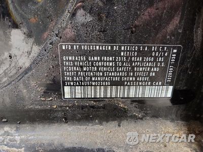Zdjęcie 12 z 12 samochodu: 2015 VOLKSWAGEN GOLF TDI VIN:3VW2A7AU5FM023695 - miniatura