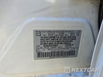 Zdjęcie 13 z 14 samochodu: 2015 NISSAN SENTRA SV VIN:3N1AB7AP2FY368636 - miniatura