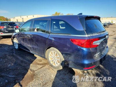 Drugie zdjęcie samochodu z przodu: 2020 HONDA ODYSSEY ELITE VIN:5FNRL6H98LB000533 - miniatura
