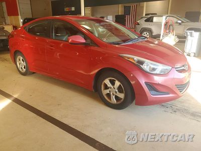 Czwarte zdjęcie samochodu z boku: 2015 HYUNDAI ELANTRA SE VIN:KMHDH4AE9FU329241 - miniatura