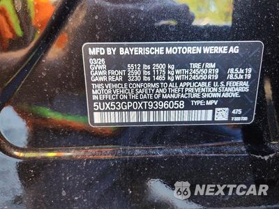 Zdjęcie 13 z 13 samochodu: 2026 BMW X3 30 XDRIVE VIN:5UX53GP0XT9396058 - miniatura