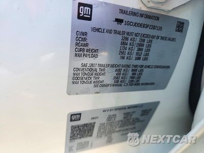 Zdjęcie 13 z 13 samochodu: 2023 CHEVROLET SILVERADO K1500 LT VIN:1GCUDDE83PZ287125 - miniatura