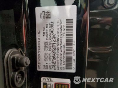 Zdjęcie 13 z 13 samochodu: 2018 HONDA CR-V EXL VIN:5J6RW2H86JL034837 - miniatura