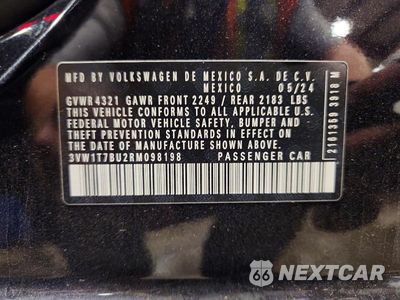 Zdjęcie 13 z 13 samochodu: 2024 VOLKSWAGEN JETTA GLI AUTOBAHN VIN:3VW1T7BU2RM098198 - miniatura