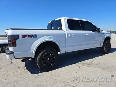 Trzecie zdjęcie samochodu z tyłu: 2018 FORD F150 SUPERCREW VIN:1FTEW1E59JKC47909 - miniatura