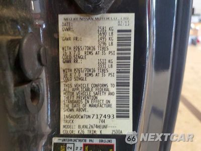 Zdjęcie 12 z 12 samochodu: 2013 NISSAN FRONTIER VIN:1N6AD0CW7DN717493 - miniatura