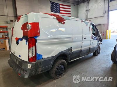 Trzecie zdjęcie samochodu z tyłu: 2017 FORD TRANSIT T-250 VIN:1FTYR1ZG3HKA28261 - miniatura