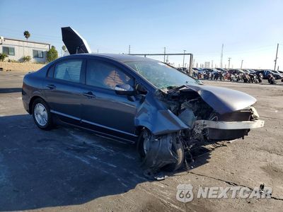 Czwarte zdjęcie samochodu z boku: 2008 HONDA CIVIC HYBRID VIN:JHMFA36268S011245 - miniatura