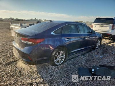 Trzecie zdjęcie samochodu z tyłu: 2018 HYUNDAI SONATA SEL VIN:5NPE34AF2JH642585 - miniatura
