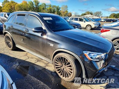 Czwarte zdjęcie samochodu z boku: 2021 MERCEDES-BENZ GLC 63 4MATIC AMG VIN:W1N0G8JB7MF980218 - miniatura