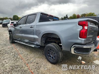Drugie zdjęcie samochodu z przodu: 2020 CHEVROLET SILVERADO K1500 LT VIN:3GCUYDET3LG323625 - miniatura