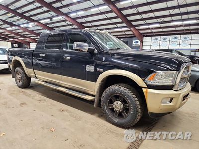 Czwarte zdjęcie samochodu z boku: 2013 RAM 2500 LONGHORN VIN:3C6TR5PT7DG534220 - miniatura