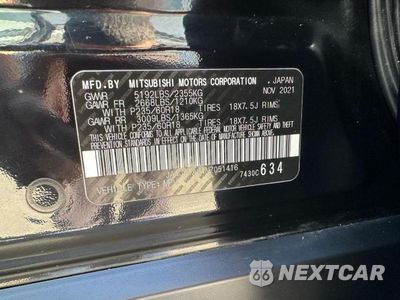 Zdjęcie 10 z 11 samochodu: 2022 MITSUBISHI OUTLANDER ES VIN:JA4J4TA84NZ051416 - miniatura