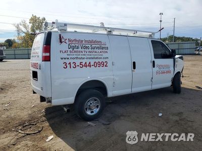 Trzecie zdjęcie samochodu z tyłu: 2017 CHEVROLET EXPRESS G2500 VIN:1GCWGAFF2H1122176 - miniatura