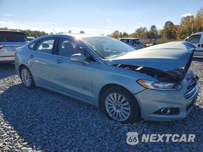 Czwarte zdjęcie samochodu z boku: 2013 FORD FUSION SE PHEV VIN:3FA6P0PUXDR233703 - miniatura