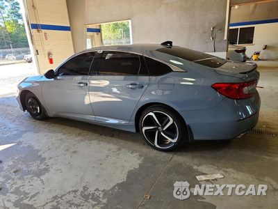 Drugie zdjęcie samochodu z przodu: 2022 HONDA ACCORD SPORT SE VIN:1HGCV1F41NA073394 - miniatura