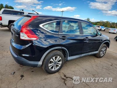 Trzecie zdjęcie samochodu z tyłu: 2013 HONDA CR-V LX VIN:2HKRM4H38DH646557 - miniatura
